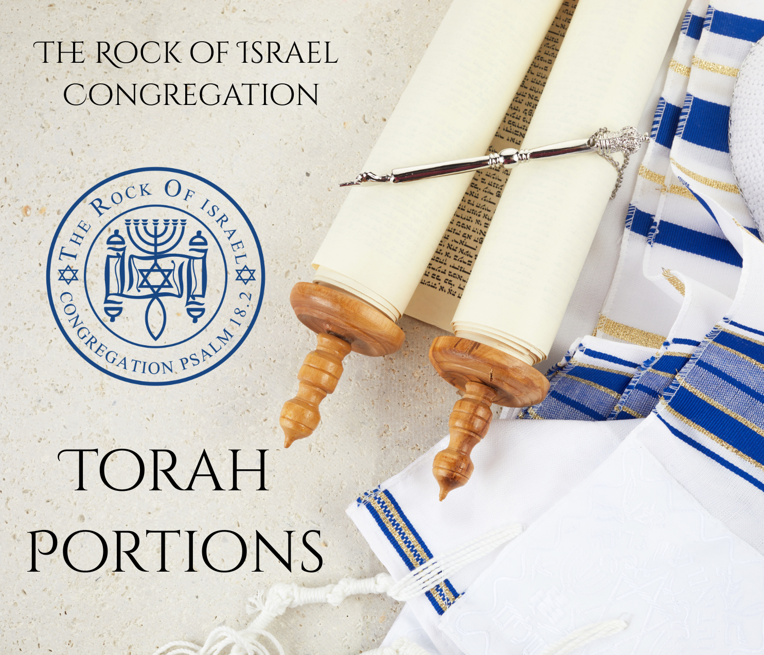 Torah-portions-Scroll-Tallit-Hebrew-ROIC-Logo-The-Rock-of-Israel